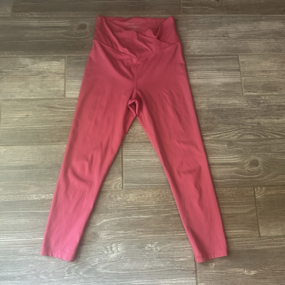 American Eagle The Lightweight Everything Legging 7/8 Length Bright Pink Size S - Picture 4 of 7